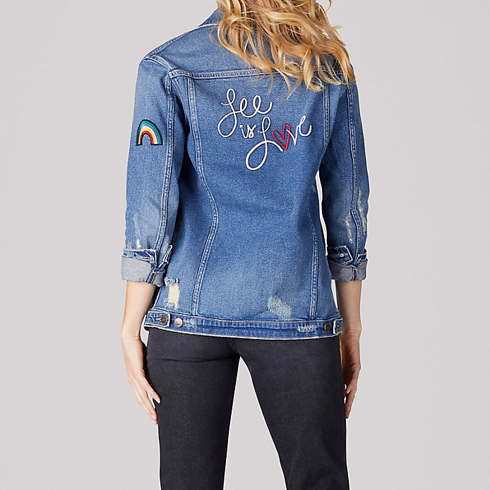 SHOP WOMEN VINTAGE MODERN LOVE LEE TRUCKER JACKET VINTAGE MODERN LOVE LEE TRUCKER JACKET