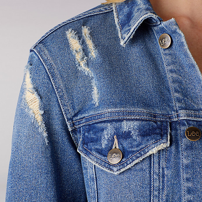 SHOP WOMEN VINTAGE MODERN LOVE LEE TRUCKER JACKET VINTAGE MODERN LOVE LEE TRUCKER JACKET