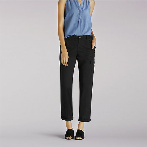 RELAXED FIT SANTIAGO KNITWAIST CROP