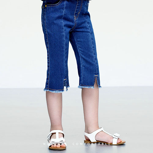 SUMMER JEANS FLARED TROUSERS