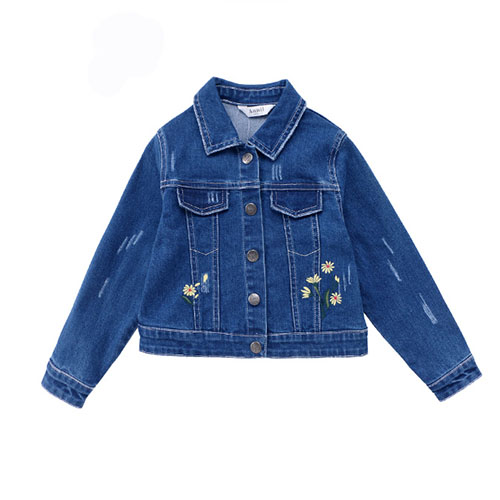 CHILDREN COWBOY SHORT DENIM JACKET